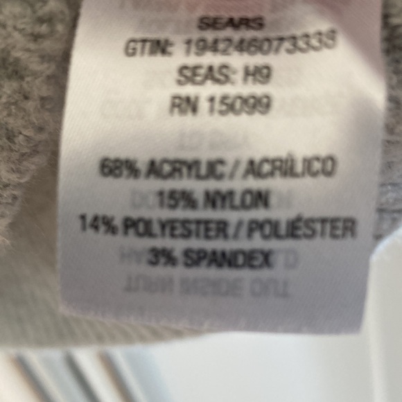 Laura Scott Fairisle Style Crewneck Sweater Size L (size tag missing) - Picture 4 of 5